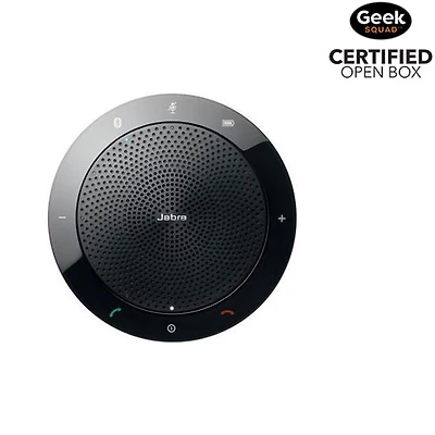 Boîte ouverte - Haut-parleur mains libres Bluetooth Speak 510 de Jabra - Noir