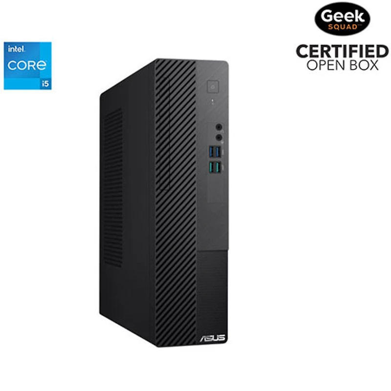 Boîte ouverte - Ordinateur de bureau S500SEC d'ASUS (Core i5-13400 d'Intel/SSD 1 To/RAM 16 Go/Windows 11)