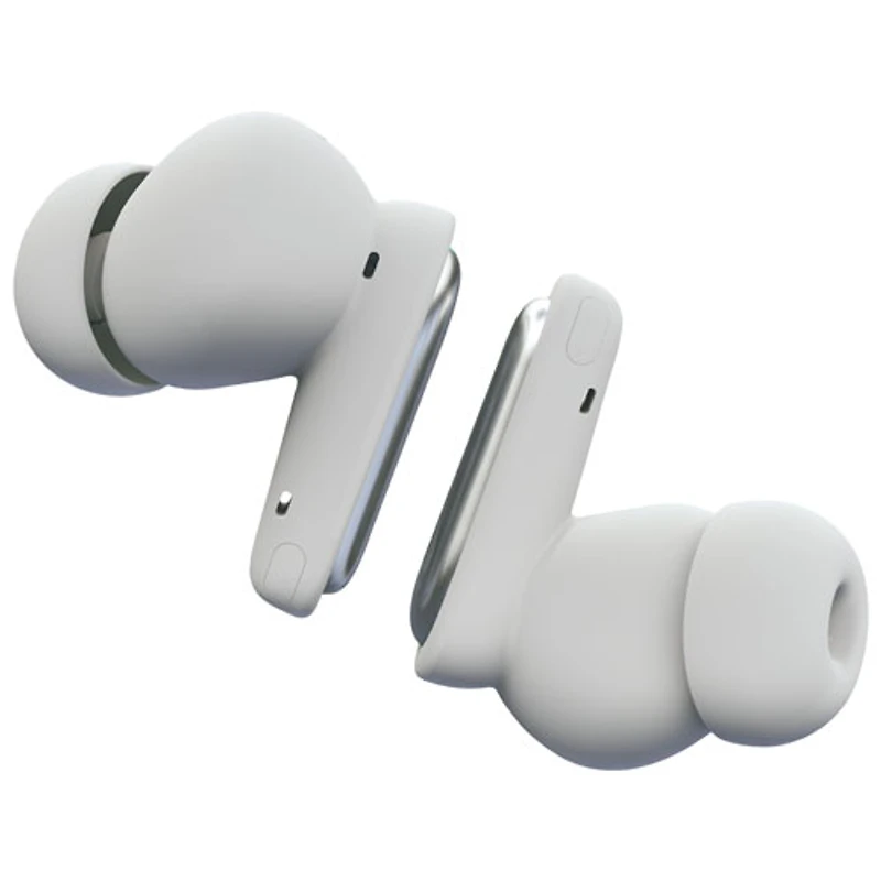 Écouteurs boutons 100 % sans fil à suppression active du bruit Everyday Pro de Raycon - Blanc
