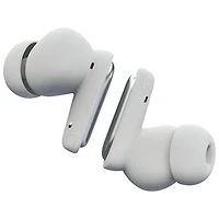 Écouteurs boutons 100 % sans fil à suppression active du bruit Everyday Pro de Raycon - Blanc