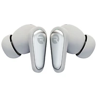 Écouteurs boutons 100 % sans fil à suppression active du bruit Everyday Pro de Raycon - Blanc