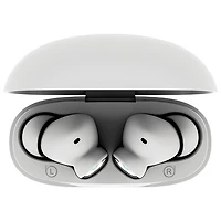 Écouteurs boutons 100 % sans fil à suppression active du bruit Everyday Pro de Raycon - Blanc