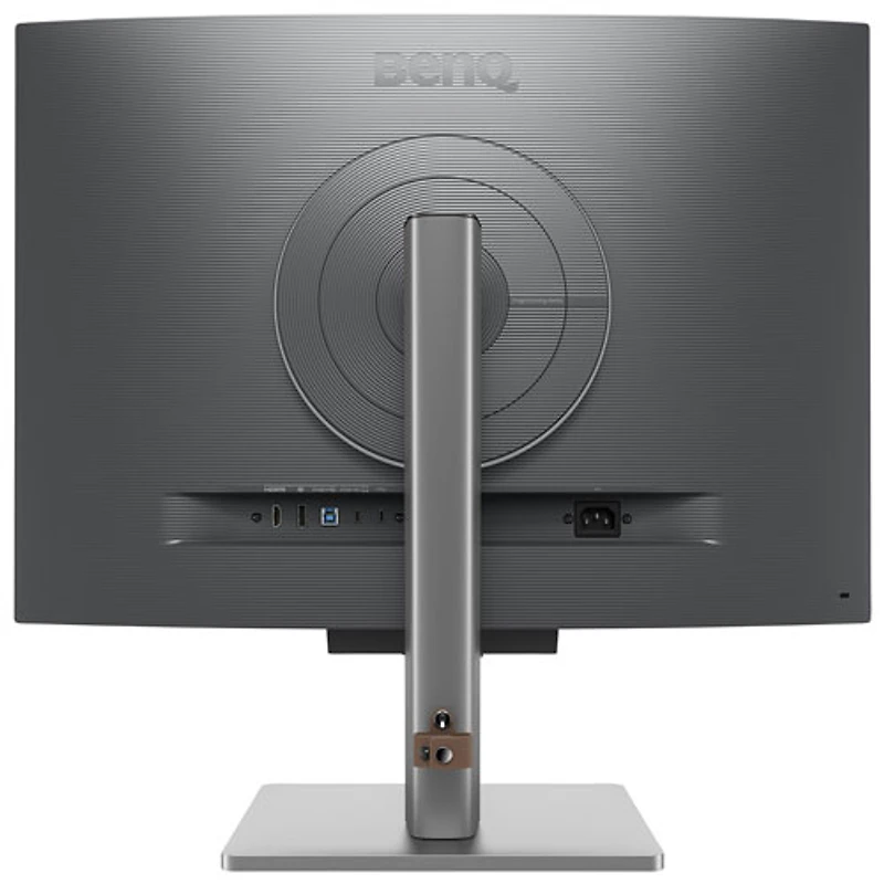 Moniteur FreeSync ACL IPS UHD 4K 60 Hz de 28,2 po de BenQ avec temps de réponse de 5 ms (RD280U) - Gris métallique