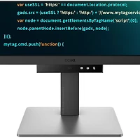 Moniteur FreeSync ACL IPS UHD 4K 60 Hz de 28,2 po de BenQ avec temps de réponse de 5 ms (RD280U) - Gris métallique