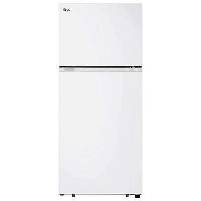 LG 28" 18 Cu. Ft. Top Freezer Refrigerator (LT18S2100W) - White