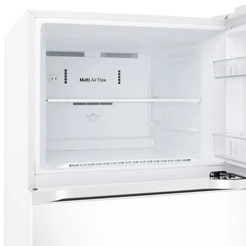 Réfrigérateur à congélateur supérieur 18 pi³ 28 po de LG (LT18S2100W) - Blanc
