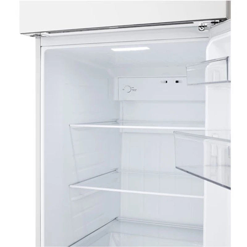 Réfrigérateur à congélateur supérieur 18 pi³ 28 po de LG (LT18S2100W) - Blanc