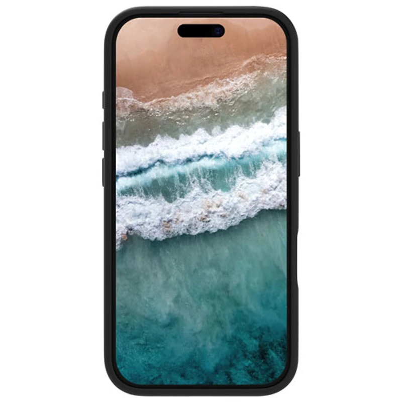 Dbramante1928 Monaco Fitted Hard Shell Case with MagSafe for iPhone 16 - Black