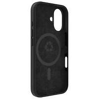 Dbramante1928 Monaco Fitted Hard Shell Case with MagSafe for iPhone 16 - Black