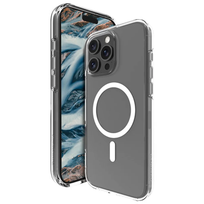 Étui rigide ajusté Iceland de Dbramante1928 avec MagSafe pour iPhone 16 Pro - Transparent