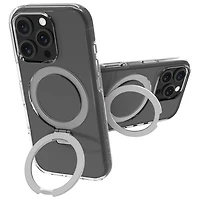 Dbramante1928 Iceland Ultra D3O Kickstand Fitted Hard Shell Case with MagSafe for iPhone 16 Pro Max - Clear