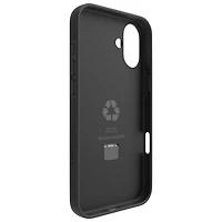 Étui rigide ajusté Iceland Ultra D3O Kickstand de Dbramante1928 avec MagSafe pour iPhone 16 Plus - Noir