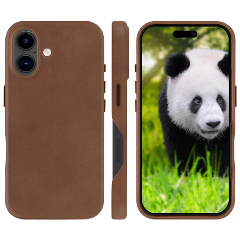 Dbramante1928 Lynge 2-in-1 Wallet Case with MagSafe for iPhone 16 - Tan