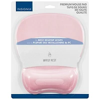Tapis de souris à repose-poignet d'Insignia (NS-MFMP2PK-C) - Rose- Exclusivité de Best Buy