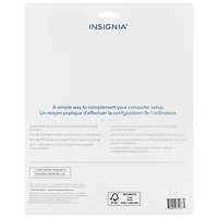 Tapis de souris à repose-poignet d'Insignia (NS-MFMP2PK-C) - Rose- Exclusivité de Best Buy