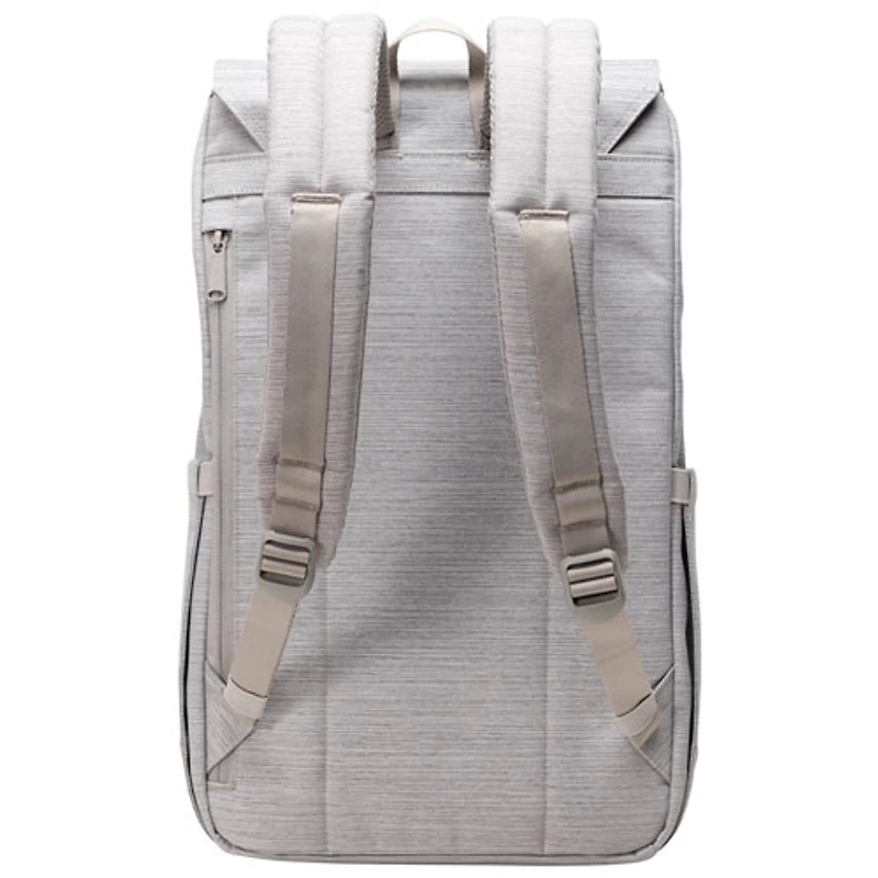 Sac à dos Retreat de Herschel Supply Co. pour portable de 15 po/16 po - Gris pâle hachuré
