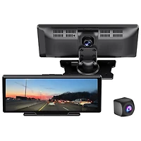 Caméra de recul pour tableau de bord Orbit C120 de GekoGear avec écran tactile 10,3 po et carte microSD 64 Go