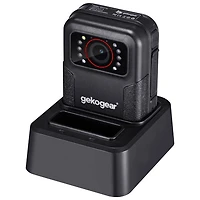 Caméra portable HD intégrale 1080p à écran ACL 2 po Aegis 110 de GekoGear