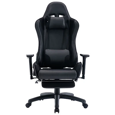 Fauteuil de jeu ergonomique en tissu à dossier haut de TygerClaw