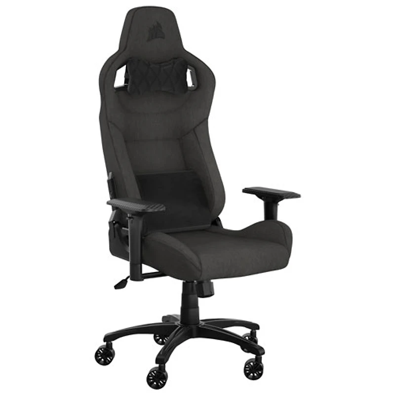 Fauteuil de jeu ergonomique en tissu T3 Rush de Corsair (2023) - Anthracite