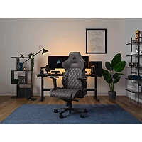 Fauteuil de jeu ergonomique en tissu TC500 Luxe de Corsair (2023) - Noir
