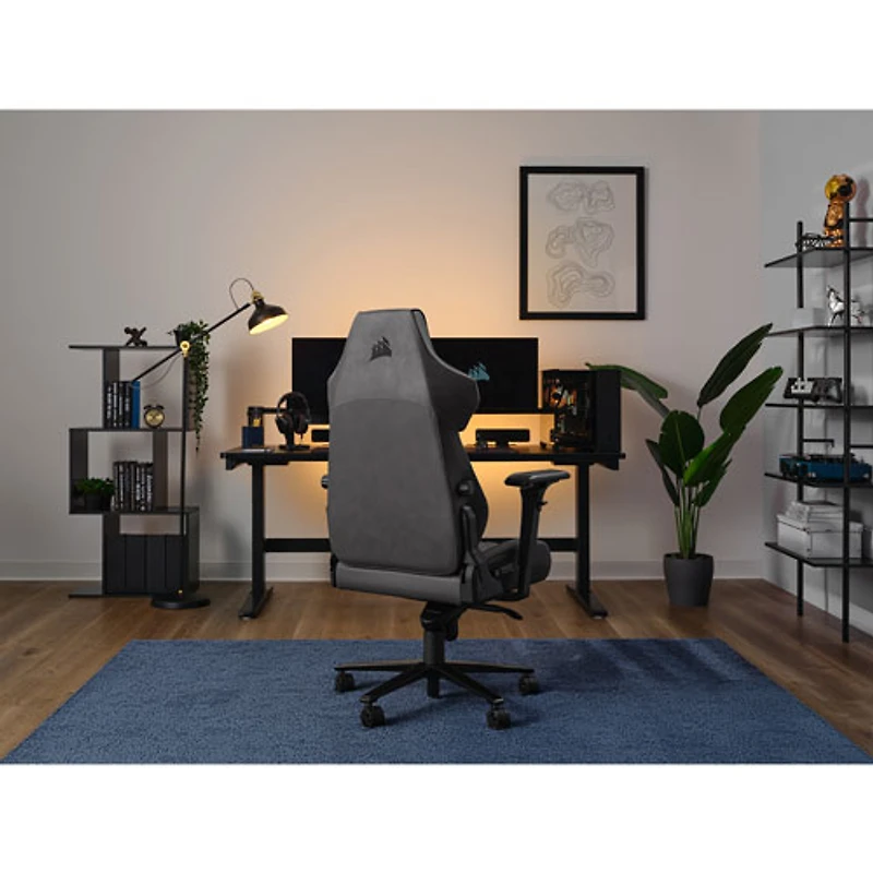 Fauteuil de jeu ergonomique en tissu TC500 Luxe de Corsair (2023) - Noir