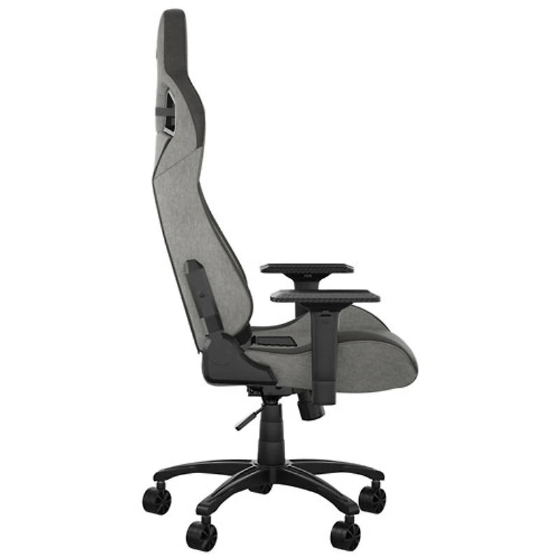 Fauteuil de jeu ergonomique en tissu T3 Rush de Corsair (2023) - Anthracite/Gris