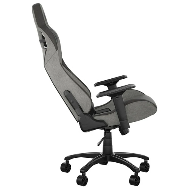 Fauteuil de jeu ergonomique en tissu T3 Rush de Corsair (2023) - Anthracite/Gris