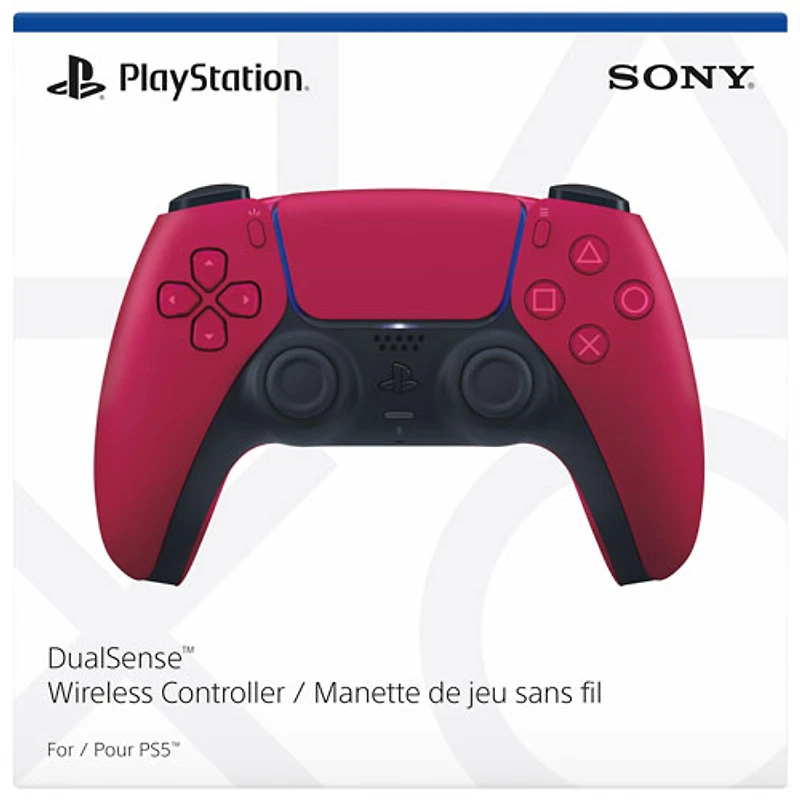 Manette sans fil DualSense de PlayStation 5 - Rouge cosmique