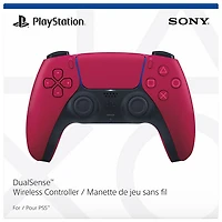 Manette sans fil DualSense de PlayStation 5 - Rouge cosmique