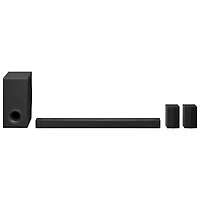 Barre de son 5.1.3 canaux de 580 W S80TR de LG avec haut-parleur d'extrêmes graves sans fil et haut-parleurs arrière - Partenaire de détail exclusif