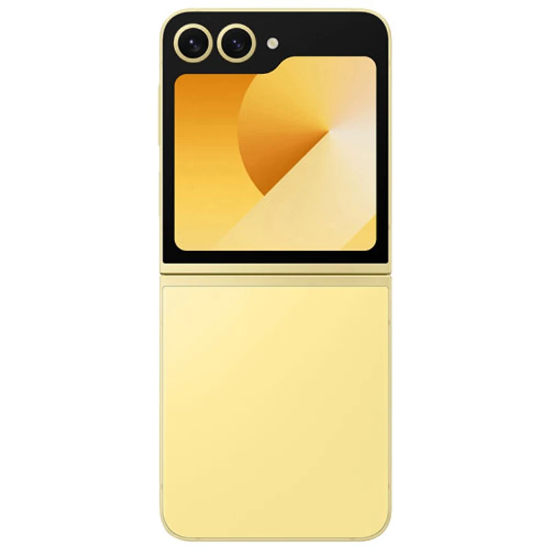 Galaxy Z Flip6 5G de 256 Go de Samsung avec Freedom Mobile - Jaune - Paiement Balance mensuel