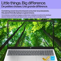 HP 15.6" Laptop - Natural Silver (Intel Core i7 1255U/16GB RAM/1TB SSD/Windows 11)