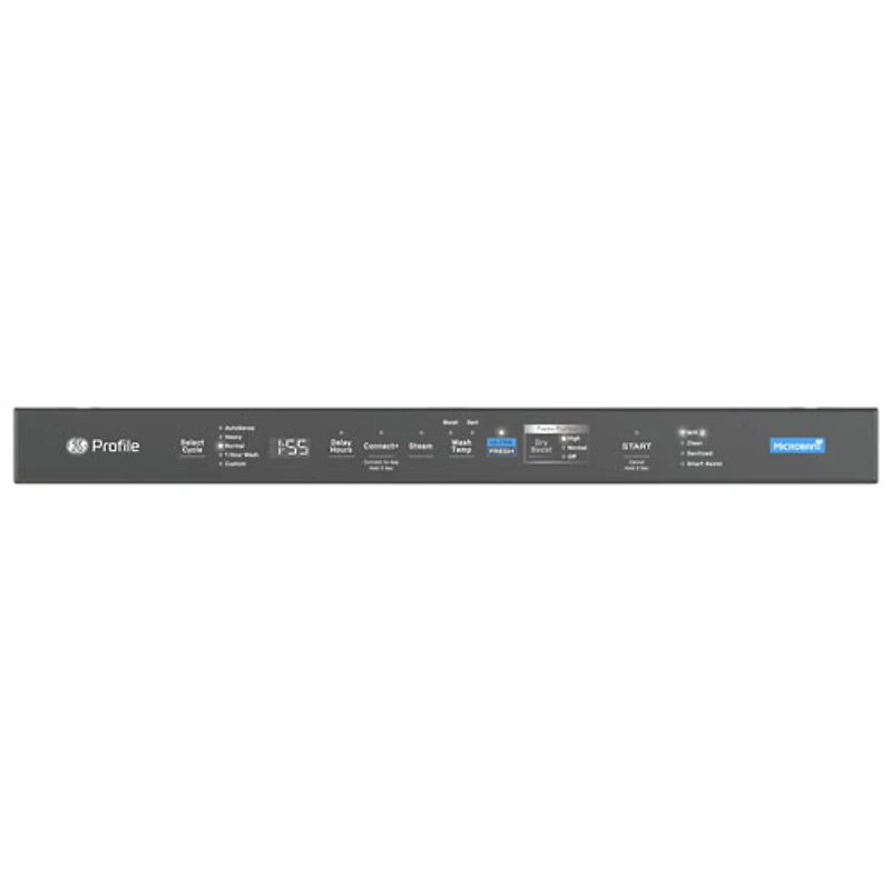 Lave-vaisselle encastrable 24 po 42 dB avec troisième panier Profile de GE (PDP755SYVFS) - Acier inoxydable