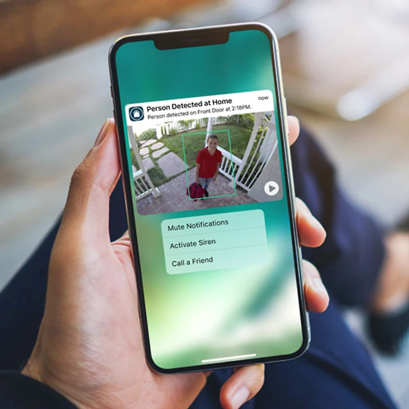 Caméra de surveillance intérieure/extérieure sans fil 2K Pro 5S d'Arlo - Ensemble de 2