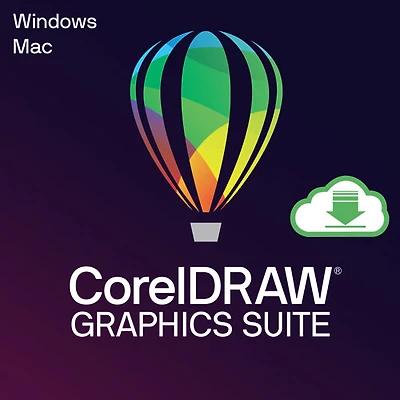 CorelDRAW Graphics Suite (PC/Mac) - 1 Device - Digital Download