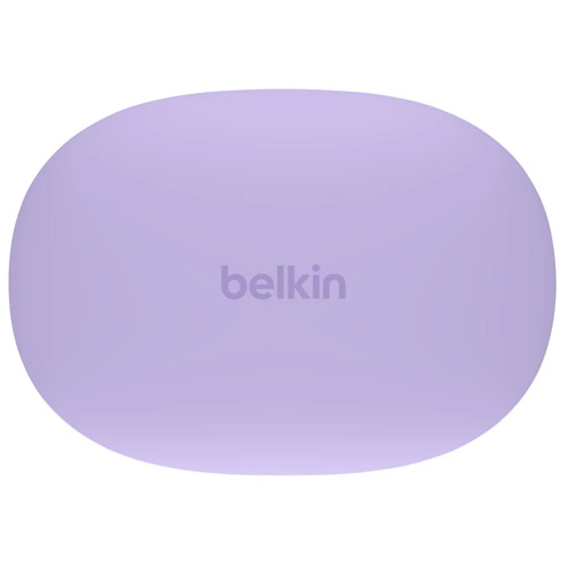 Écouteurs boutons 100 % sans fil SoundForm Bolt de Belkin - Lavande