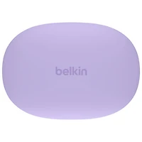 Écouteurs boutons 100 % sans fil SoundForm Bolt de Belkin - Lavande