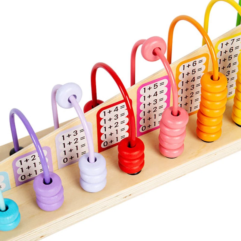 Boulier compteur arc-en-ciel de Bigjigs