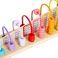 Boulier compteur arc-en-ciel de Bigjigs