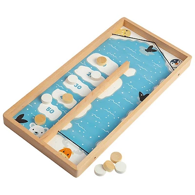 Jeu de rondelles arctique en bois de Bigjigs