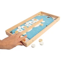 Jeu de rondelles arctique en bois de Bigjigs