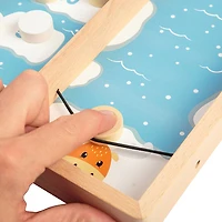 Jeu de rondelles arctique en bois de Bigjigs