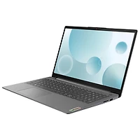 Portable IdeaPad 3i de 15,6 po de Lenovo - Gris arctique (Core i5-1235U d'Intel/RAM 8 Go/SSD 512 Go/Windows 11)