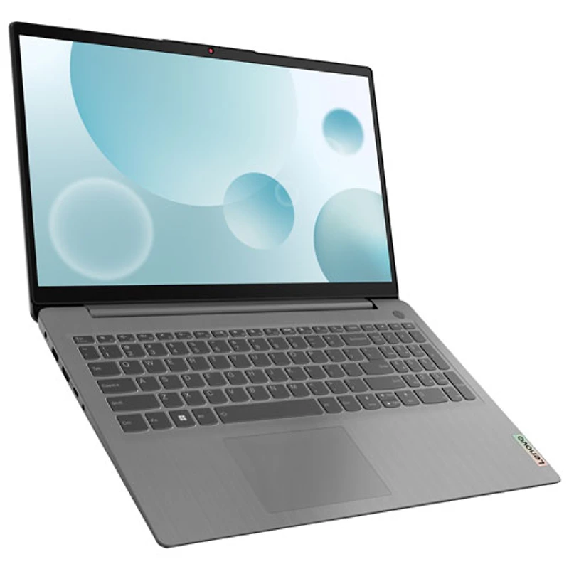 Portable IdeaPad 3i de 15,6 po de Lenovo - Gris arctique (Core i5-1235U d'Intel/RAM 8 Go/SSD 512 Go/Windows 11)