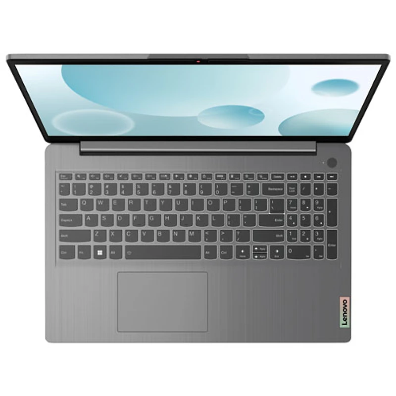 Portable IdeaPad 3i de 15,6 po de Lenovo - Gris arctique (Core i5-1235U d'Intel/RAM 8 Go/SSD 512 Go/Windows 11)