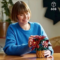LEGO Icons: Le poinsettia - 608 pièces (10370)