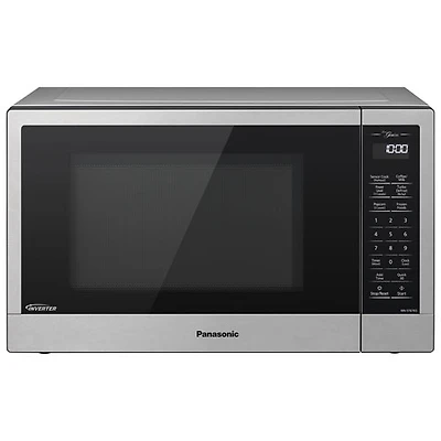 Four à micro-ondes Inverter de 1,2 pi³ Genius de Panasonic (NNST67KSC) - Argenté