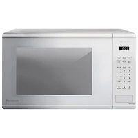 Panasonic Genius 1.3 Cu. Ft. Microwave (NNSG676WC) - White