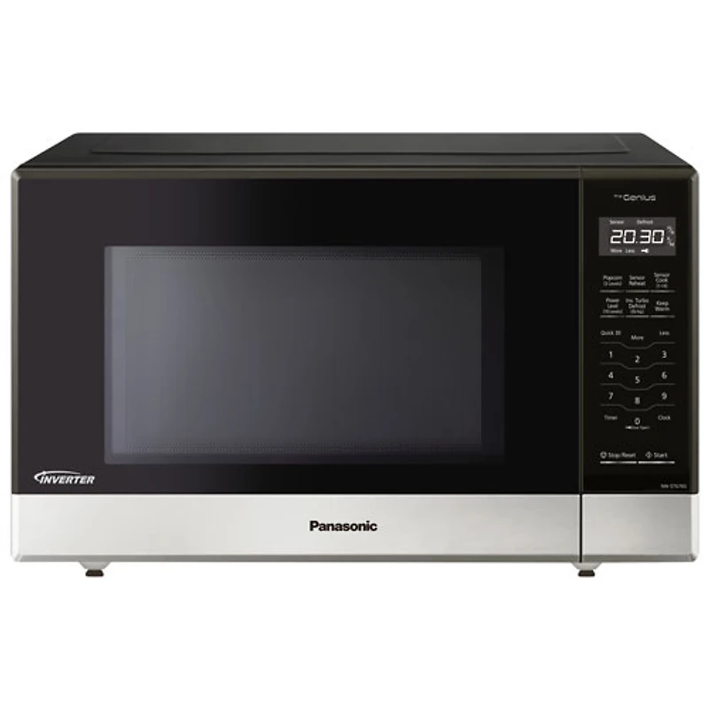 Four à micro-ondes Inverter de 1,2 pi³ Genius de Panasonic (NNST676SC) - Argenté